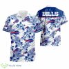 Buffalo Bills Floral Flower Summer Hawaiian Shirt And Short Product Photo 1