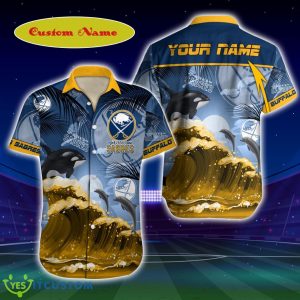 Buffalo Sabres NHLCustom Name Hawaiian Shirt Great Gift For Men And Women Fans Product Photo 1