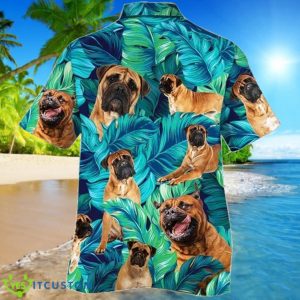 Bullmastiff Dog Lovers Hawaiian Shirt For Men And Women Product Photo 2