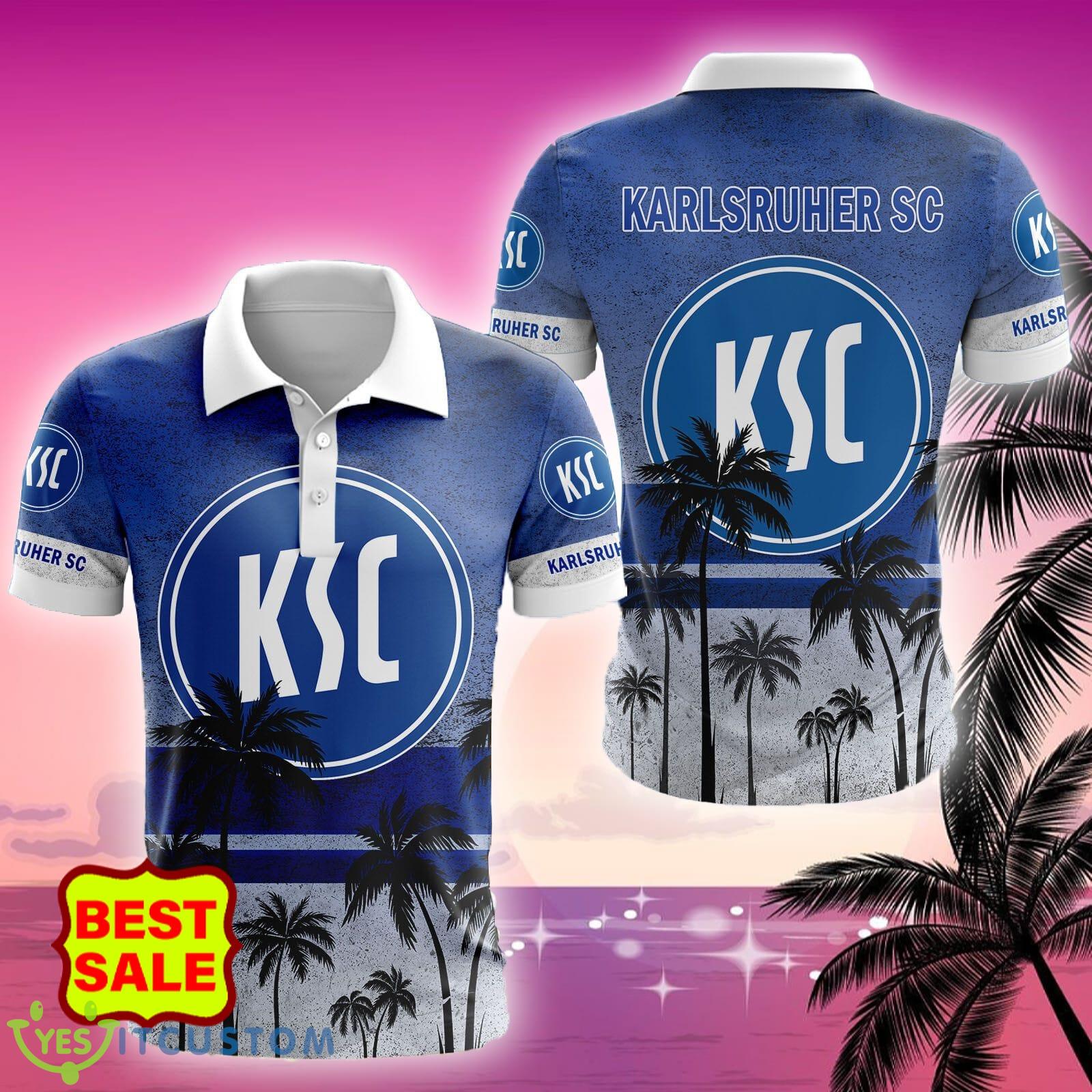 Bundesliga Aloha Karlsruher SC Big Logo Golf Polo Shirt 3 Bundesliga Aloha Karlsruher SC Big Logo Golf Polo Shirt - Bundesliga Aloha Karlsruher SC Big Logo Golf Polo Shirt