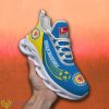 Bundesliga Clunky Sneakers Eintracht Braunschweig Big Logo Max Soul Shoes For Fans - Eintracht Braunschweig Max Soul Shoes_1