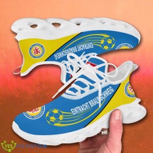 Bundesliga Clunky Sneakers Eintracht Braunschweig Big Logo Max Soul Shoes For Fans - Eintracht Braunschweig Max Soul Shoes_5