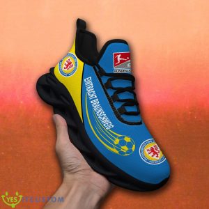 Bundesliga Clunky Sneakers Eintracht Braunschweig Big Logo Max Soul Shoes For Fans - Eintracht Braunschweig Max Soul Shoes_6