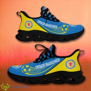 Bundesliga Clunky Sneakers Eintracht Braunschweig Big Logo Max Soul Shoes For Fans - Eintracht Braunschweig Max Soul Shoes_7