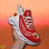 Bundesliga Clunky Sneakers FC Augsburg Big Logo Max Soul Shoes For Fans - FC Augsburg Max Soul Shoes_1