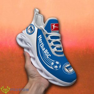 Bundesliga Clunky Sneakers Hertha BSC Big Logo Max Soul Shoes For Fans - Hertha BSC Max Soul Shoes_1