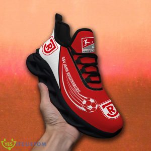 Bundesliga Clunky Sneakers Jahn Regensburg Big Logo Max Soul Shoes For Fans - Jahn Regensburg Max Soul Shoes_6