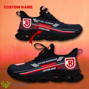 Bundesliga Jahn Regensburg Fans Custom Name Max Soul Shoes For Men And Women - Jahn Regensburg VIT Max Soul Shoes_1