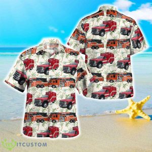 Burien, Washington, King County Fire District Hawaiian Shirt For Men Women Product Photo 1