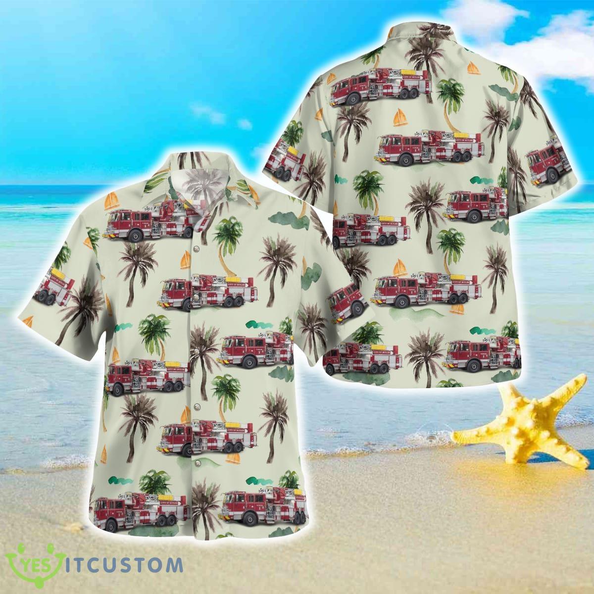Butler, Pennsylvania, Butler Bureau of Fire Hawaiian Shirt For Men Women 2 Butler, Pennsylvania, Butler Bureau of Fire Hawaiian Shirt For Men Women Product Photo 1