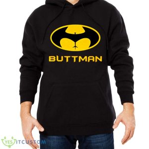 Buttman logo shirt 9 Buttman logo shirt - Men Black Hoodie