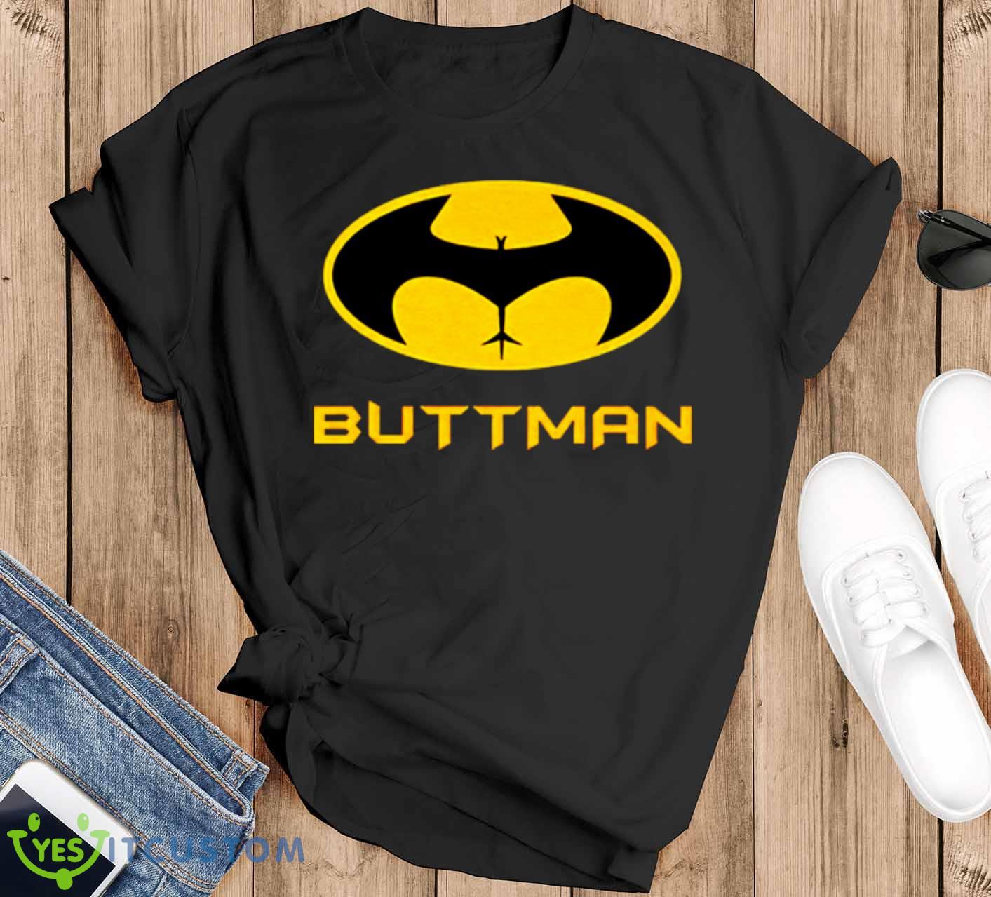Buttman logo shirt 12 Buttman logo shirt - Black T-Shirt