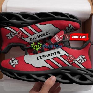 C3 Corvette Clunky Sneakers Max soul shoes Custom Name Men And Women Gift For Fans - C3 Corvette Clunky Sneakers, Max soul shoes_2