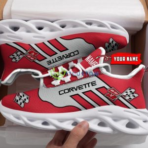 C3 Corvette Clunky Sneakers Max soul shoes Custom Name Men And Women Gift For Fans - C3 Corvette Clunky Sneakers, Max soul shoes_1