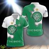 Celtic FC SPFL Football 3D Polo Shirt Strip Men And Women For Fans - Celtic FC SPFL Football 3D Polo Shirt Strip Men And Women For Fans