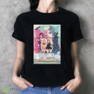 Cheap Teaser Visual Spy X Family Code White Movie Poster Shirt - Ladies T-Shirt