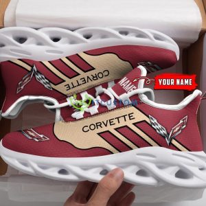 Chevrolet Corvette Clunky Sneakers Max soul shoes Custom Name Men And Women Gift For Fans - Chevrolet Corvette Clunky Sneakers, Max soul shoes_1