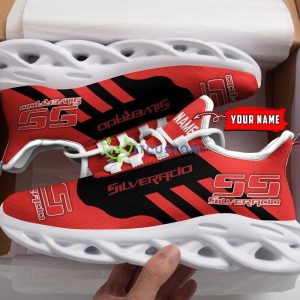 Chevrolet Silverado SS Clunky Sneakers Max soul shoes Custom Name Men And Women Gift For Fans - Chevrolet Silverado SS Clunky Sneakers, Max soul shoes_1