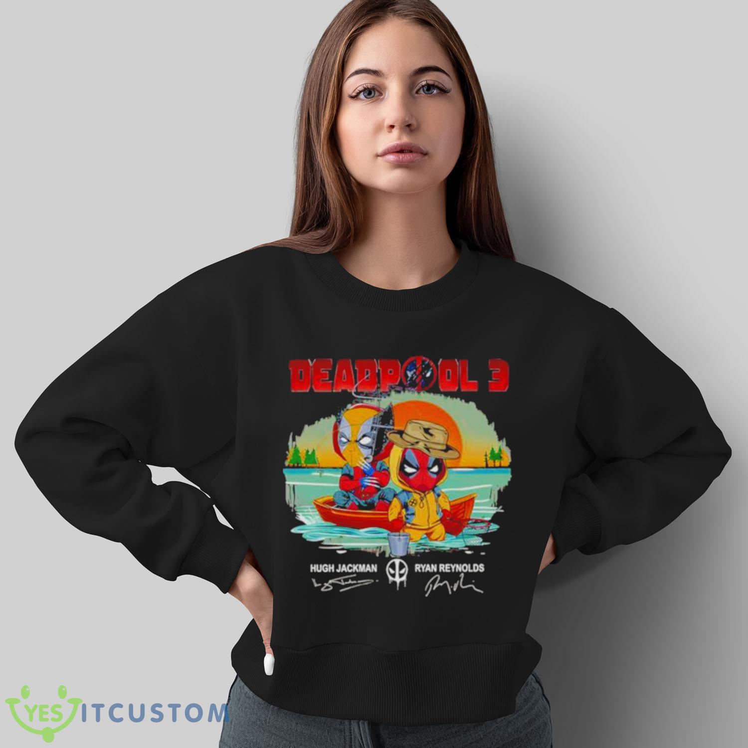 Chibi Deadpool 3 Signatures shirt 13 Chibi Deadpool 3 Signatures shirt - Sweatshirt