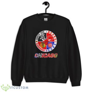 Chicago White Sox Bears Cubs Blackhawks Shirt 8 Chicago White Sox Bears Cubs Blackhawks Shirt - Unisex Crewneck Sweatshirt