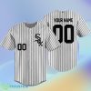 Chicago White Sox Custom Name & Number Baseball Shirt Best Gift For Men And Women Product Photo 1