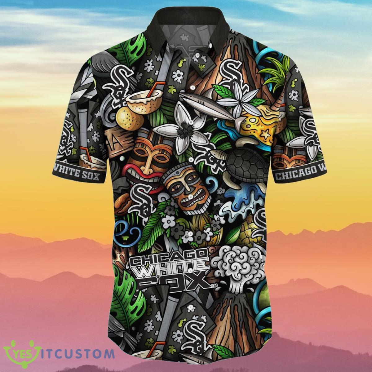 Chicago White Sox MLB Flower Hawaiian Best Gift Idea For Fans 7 Chicago White Sox MLB Flower Hawaiian Best Gift Idea For Fans Product Photo 2