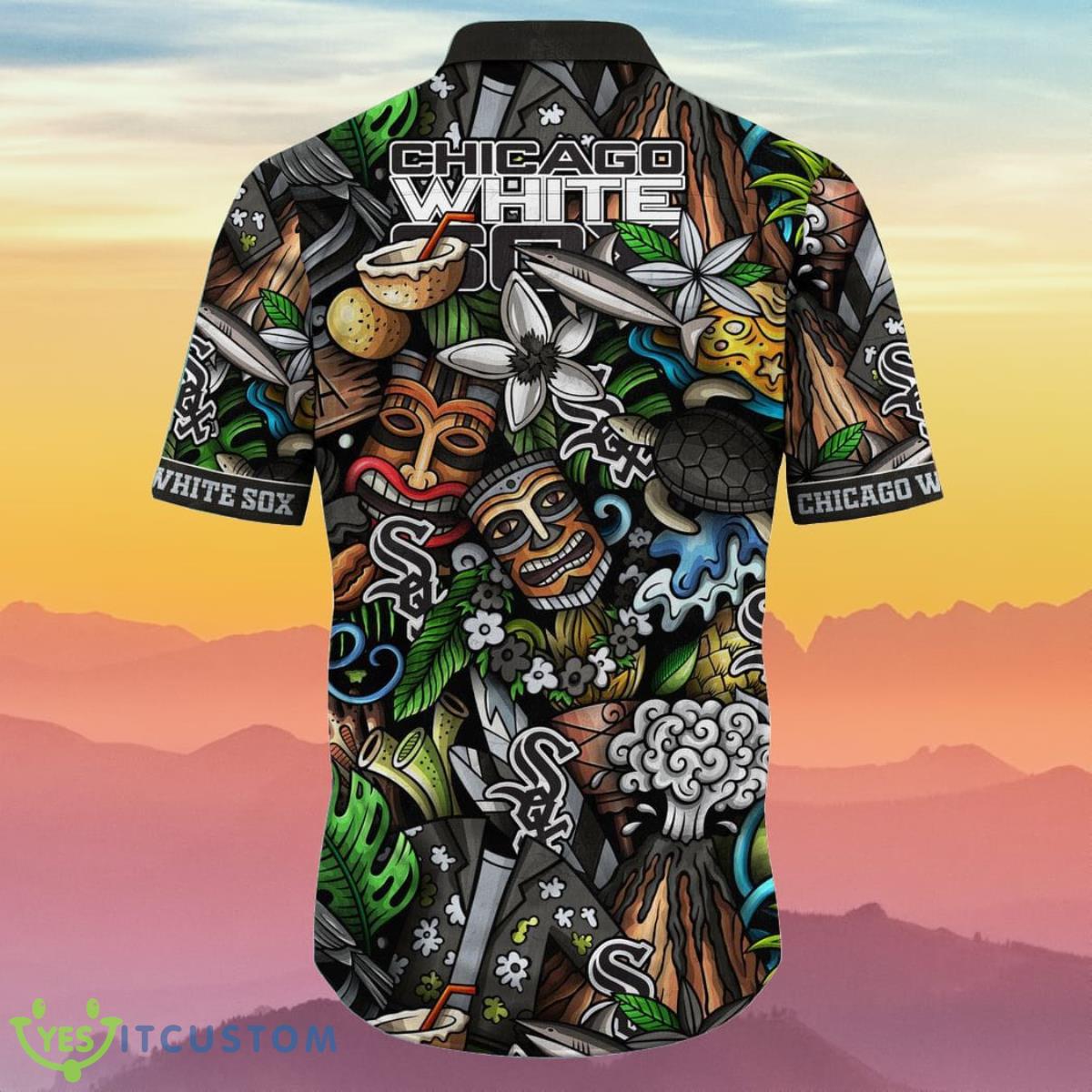 Chicago White Sox MLB Flower Hawaiian Best Gift Idea For Fans 3 Chicago White Sox MLB Flower Hawaiian Best Gift Idea For Fans Product Photo 3