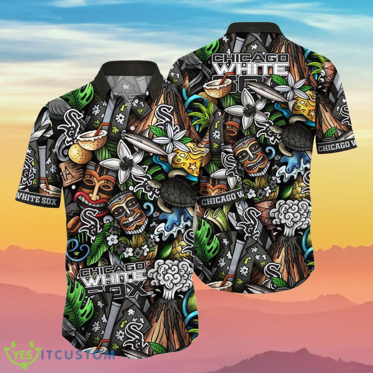 Chicago White Sox MLB Flower Hawaiian Best Gift Idea For Fans 6 Chicago White Sox MLB Flower Hawaiian Best Gift Idea For Fans Product Photo 1