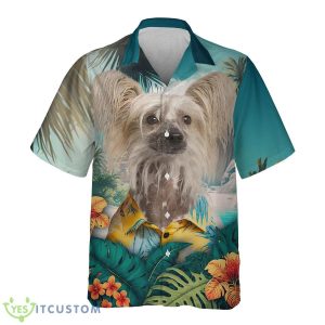 Chinese Crested All Print 3D Hawaiian Shirt Best Gift For Dog Lovers Product Photo 2