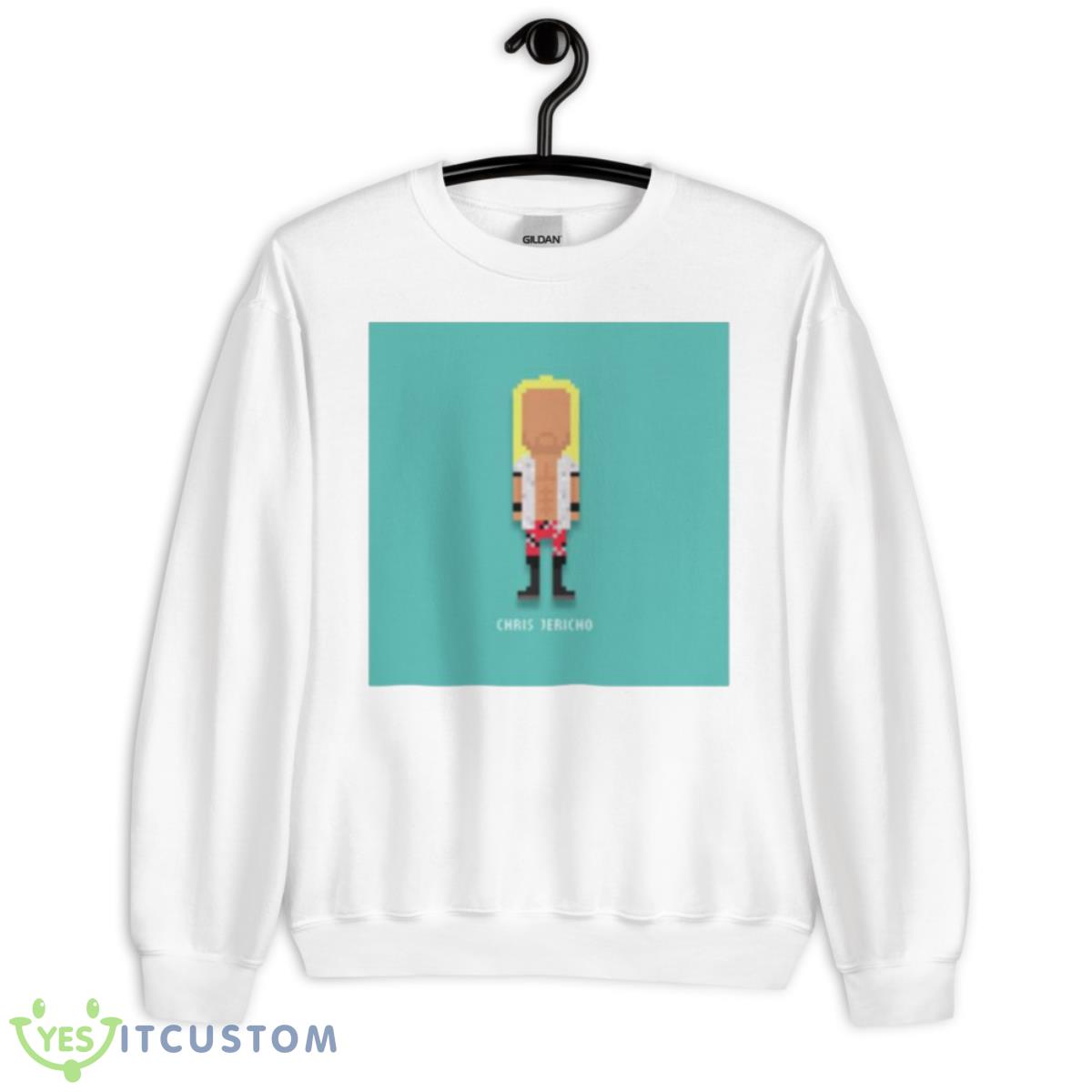 Chris Jericho 8 Bit shirt 2 Chris Jericho 8 Bit shirt - Unisex Heavy Blend Crewneck Sweatshirt