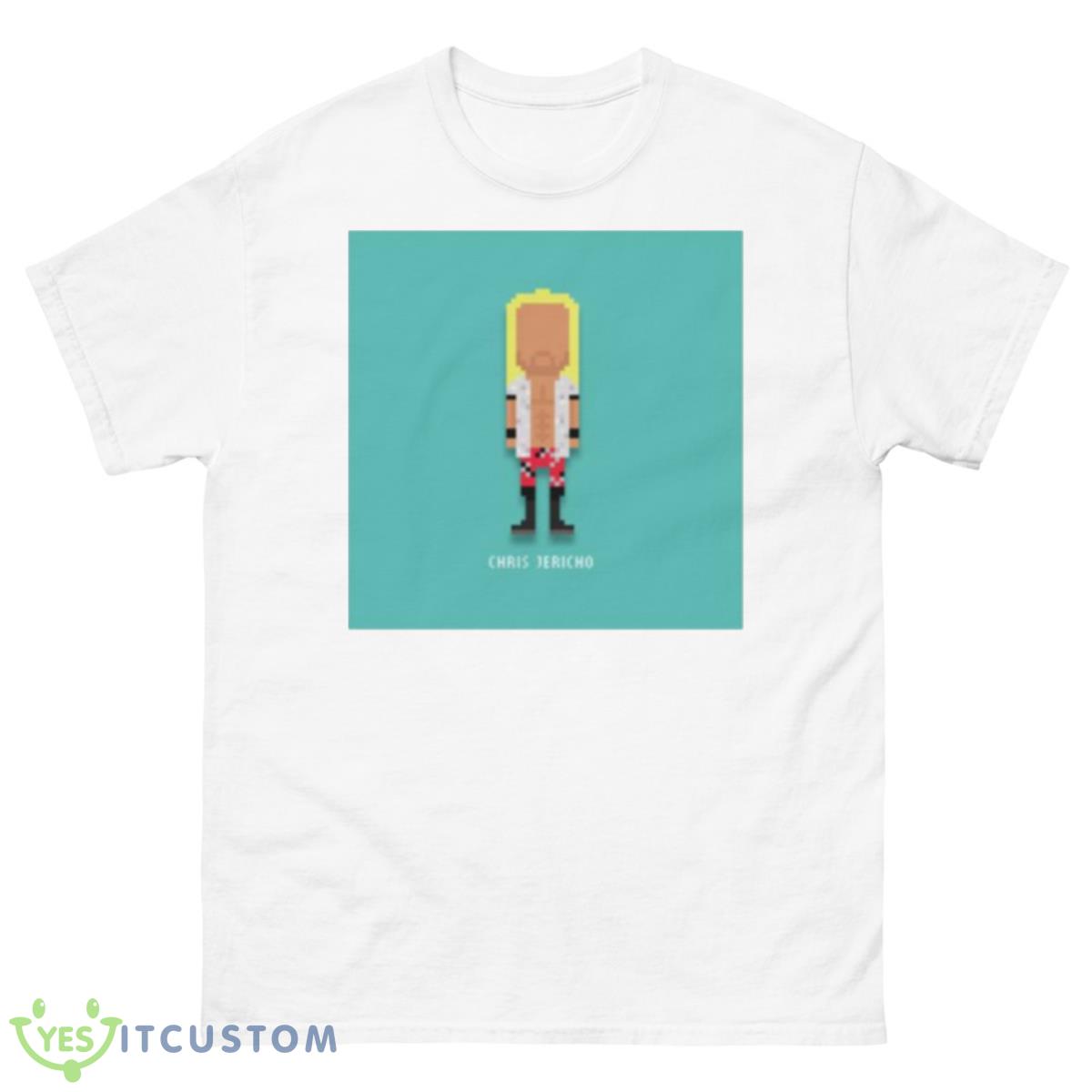 Chris Jericho 8 Bit shirt 10 Chris Jericho 8 Bit shirt - 500 Men’s Classic Tee Gildan