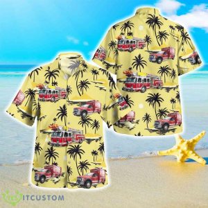 City of Portsmouth New Hampshire Fire Department Hawaiian Shirt For Men Women Product Photo 1