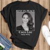 Coco Lee Hong Kong Singer Rip Rest In Peace Art shirt - Black T-Shirt