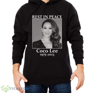 Coco Lee Hong Kong Singer Rip Rest In Peace Art shirt 9 Coco Lee Hong Kong Singer Rip Rest In Peace Art shirt - Men Black Hoodie