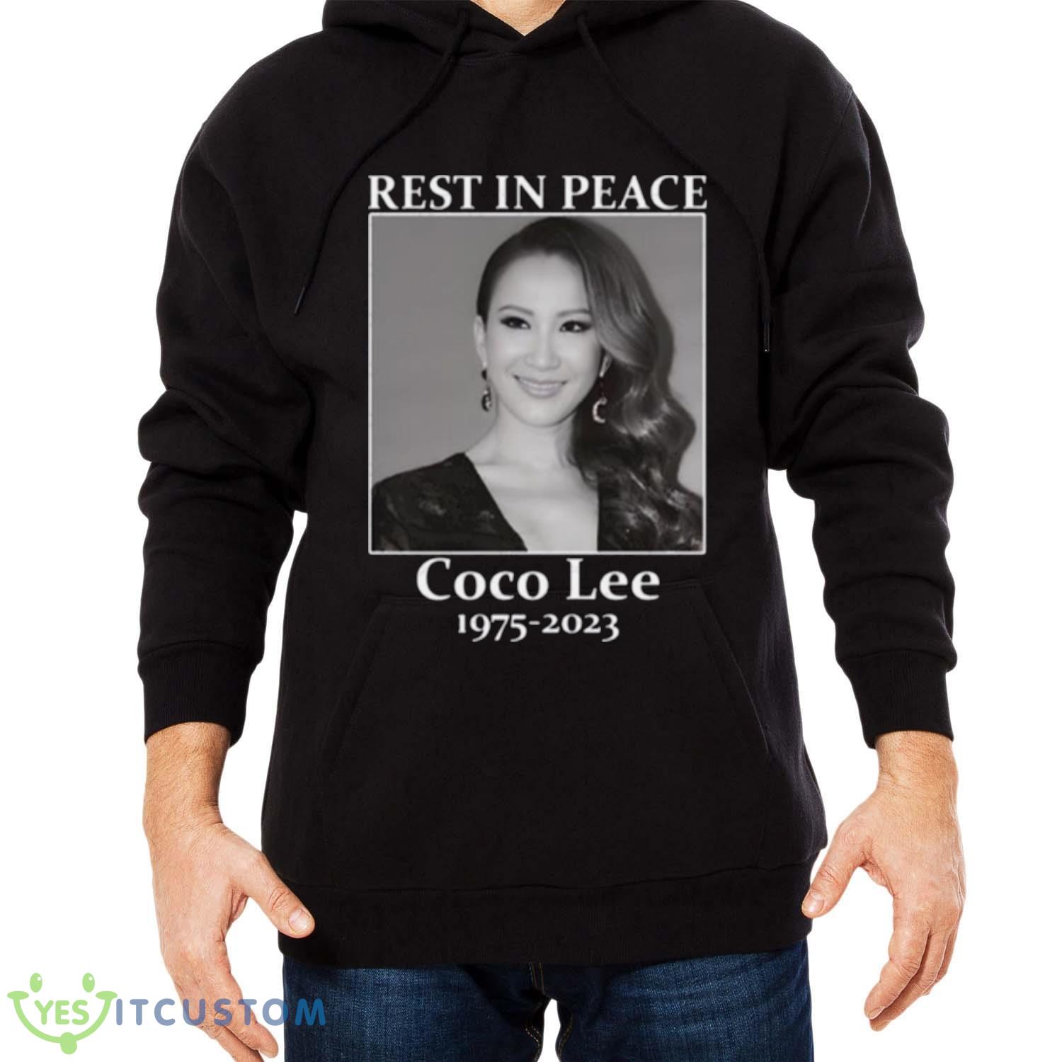 Coco Lee Hong Kong Singer Rip Rest In Peace Art shirt 4 Coco Lee Hong Kong Singer Rip Rest In Peace Art shirt - Men Black Hoodie