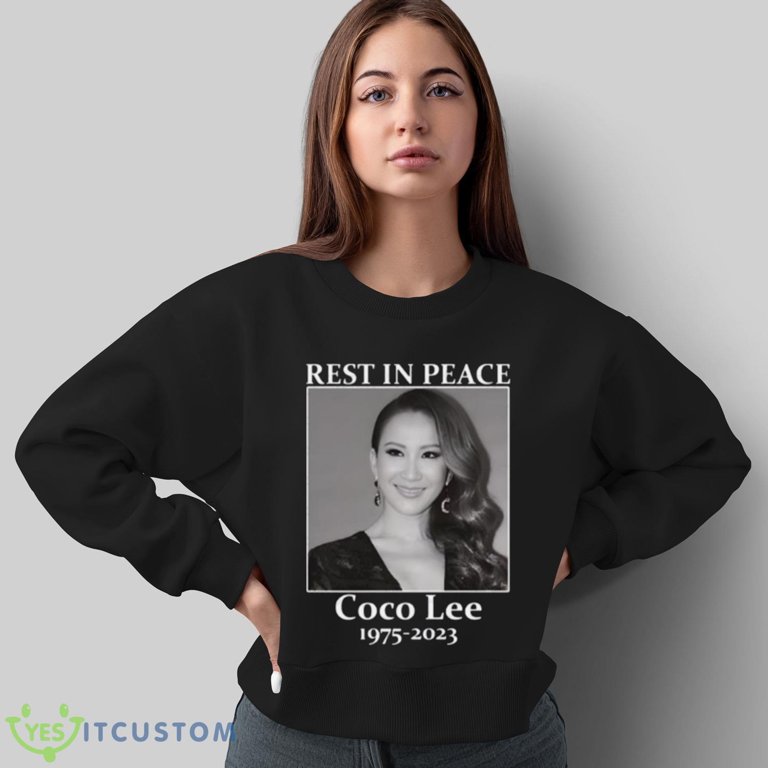 Coco Lee Hong Kong Singer Rip Rest In Peace Art shirt 13 Coco Lee Hong Kong Singer Rip Rest In Peace Art shirt - Sweatshirt