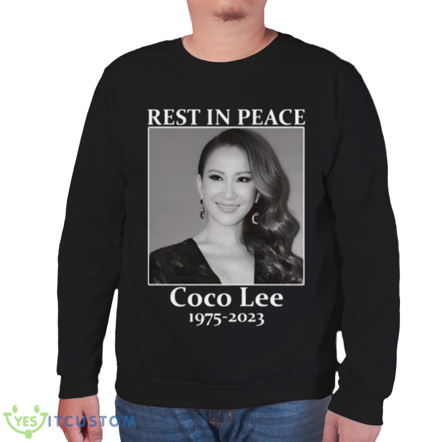 Coco Lee Hong Kong Singer Rip Rest In Peace Art shirt 6 Coco Lee Hong Kong Singer Rip Rest In Peace Art shirt - Unisex Sweatshirt