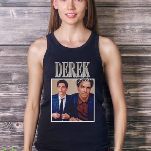 Collage Art Actor Derek Klena shirt - Ladies Tank Top