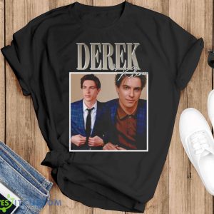Collage Art Actor Derek Klena shirt - Black T-Shirt