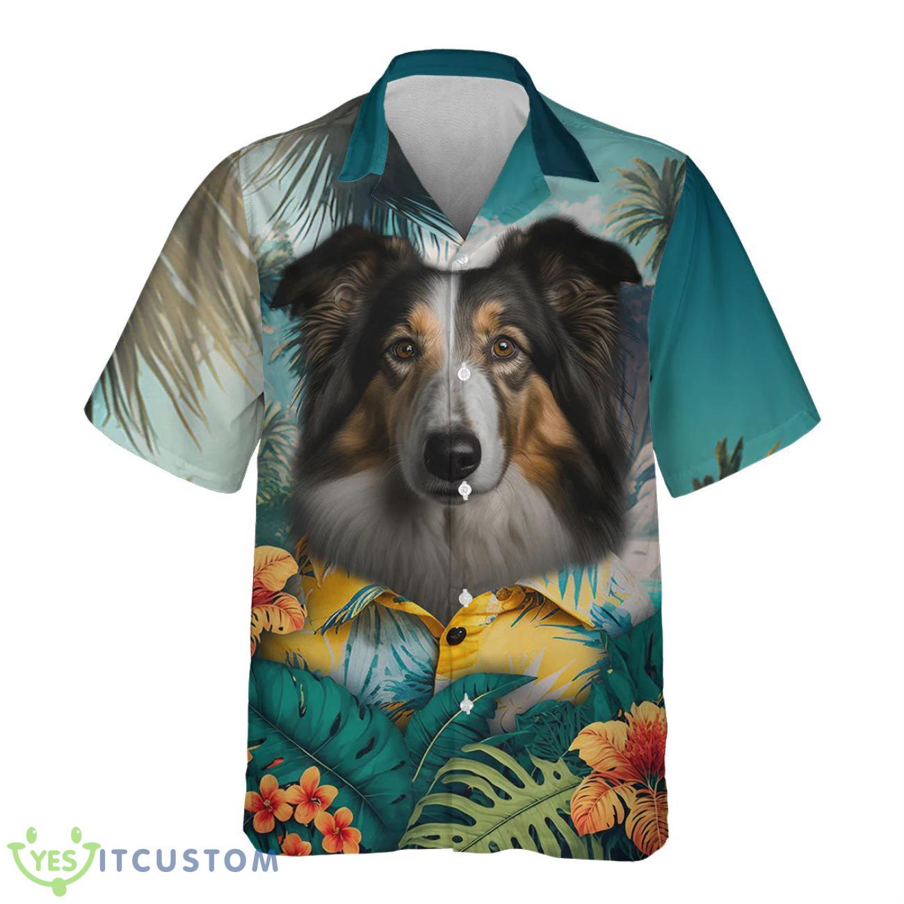 Collie All Print 3D Hawaiian Shirt Best Gift For Dog Lovers 7 Collie All Print 3D Hawaiian Shirt Best Gift For Dog Lovers Product Photo 2