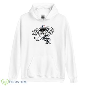 Colorado Rockies All Star Game Baseball Shirt - Unisex Heavy Blend Hooded Sweatshirt