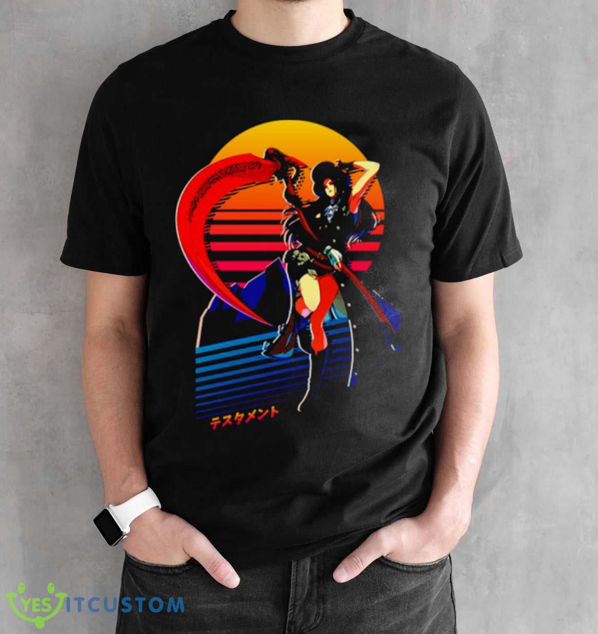 Colored Testament Retro Game shirt 2 Colored Testament Retro Game shirt - Black Unisex T-Shirt