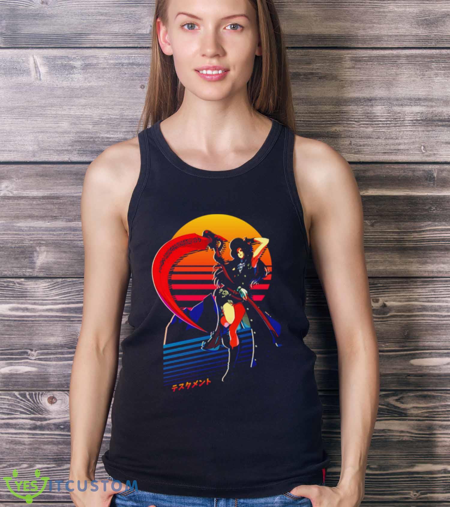 Colored Testament Retro Game shirt 3 Colored Testament Retro Game shirt - Ladies Tank Top