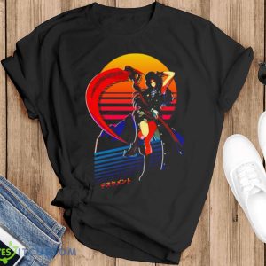 Colored Testament Retro Game shirt - Black T-Shirt