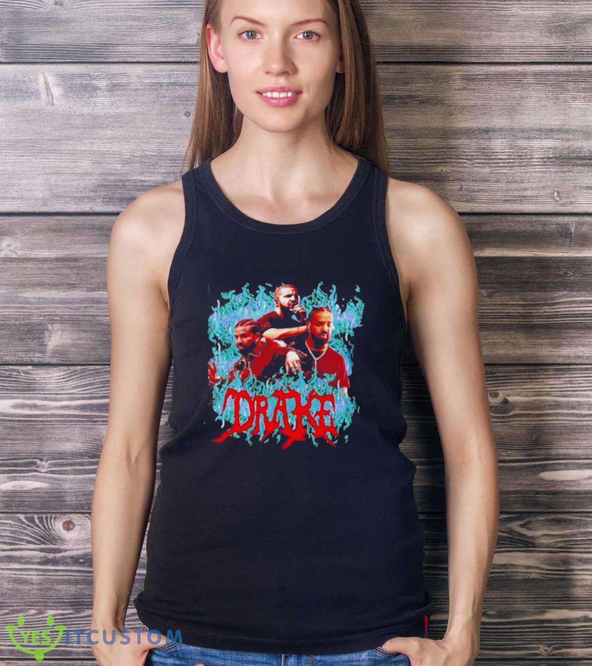 Comfort Colors Drake Metal Merch Shirt 3 Comfort Colors Drake Metal Merch Shirt - Ladies Tank Top