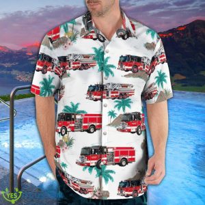 Connecticut Bridgeport Fire Department Summer Aloha And Beach Short Product Photo 3