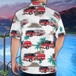Connecticut Bridgeport Fire Department Summer Aloha And Beach Short Product Photo 4