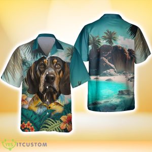 Coonhound All Print 3D Hawaiian Shirt For Men Women 5 Coonhound All Print 3D Hawaiian Shirt For Men Women Product Photo 3
