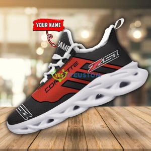 Corvette C8 Z51 Clunky Sneakers Max soul shoes Custom Name Men And Women Gift For Fans - Corvette C8 Z51 Clunky Sneakers, Max soul shoes_4