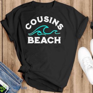 Cousin Beach Summer Shirt - Black T-Shirt